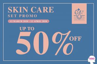 Sasa Skin Care Set Promotion Up To 50% OFF (13 March 2020 - 12 April 2020)