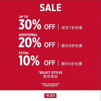 Tumi Special Sale Up To 30% OFF at Genting Highlands Premium Outlets (13 March 2020 onwards)