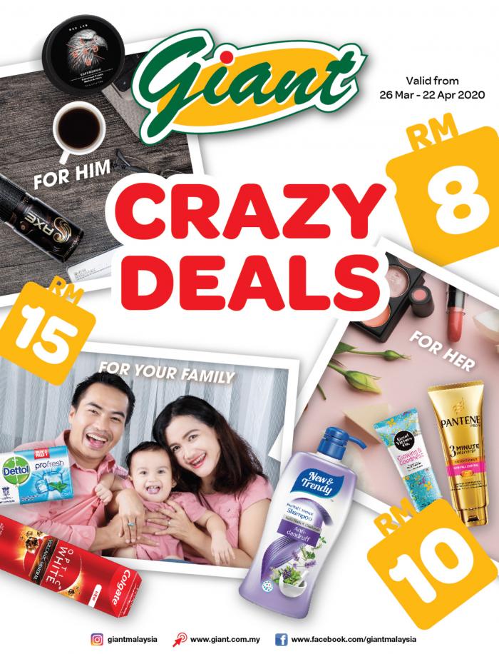 Giant Crazy Deals Promotion Catalogue (26 Mar 2020 - 22 Apr 2020)