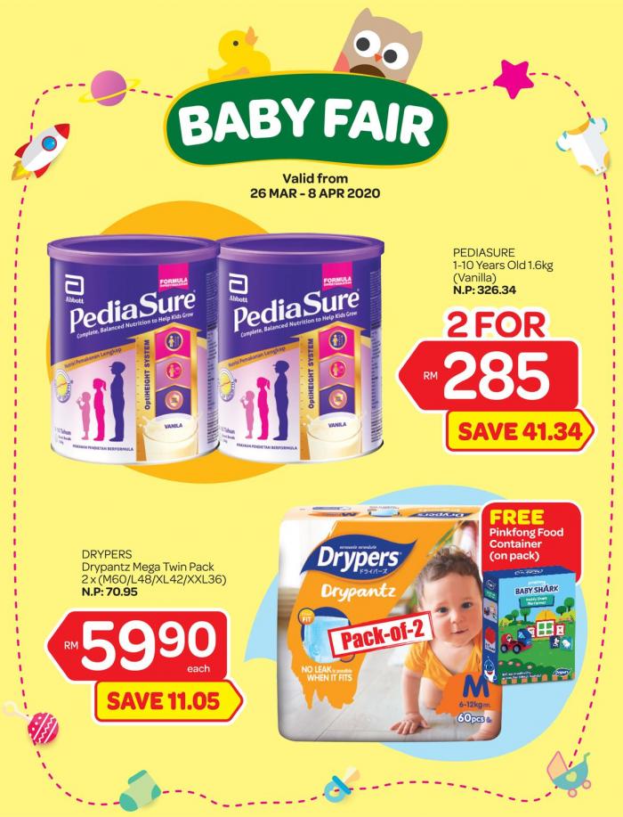 Giant Baby Fair Promotion (26 Mar 2020 - 8 Apr 2020)