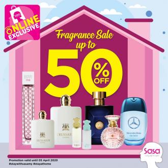 Sasa Online Fragrance Sale Up To 50% OFF (2 April 2020 - 5 April 2020)