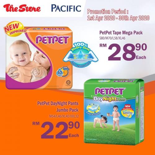 The Store and Pacific Hypermarket PetPet Promotion (1 Apr 2020 - 30 Apr 2020)