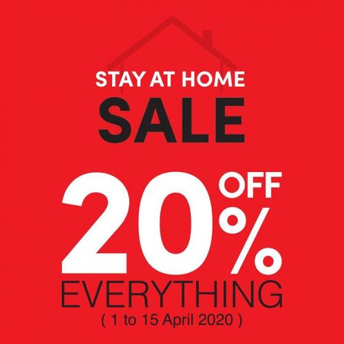 Trio Online Stay at Home Sale 20% OFF (1 Apr 2020 - 15 Apr 2020)