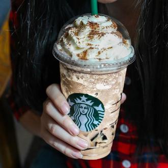 Starbucks French Vanilla Coffee Jelly Frappuccino Promotion on Food Panda