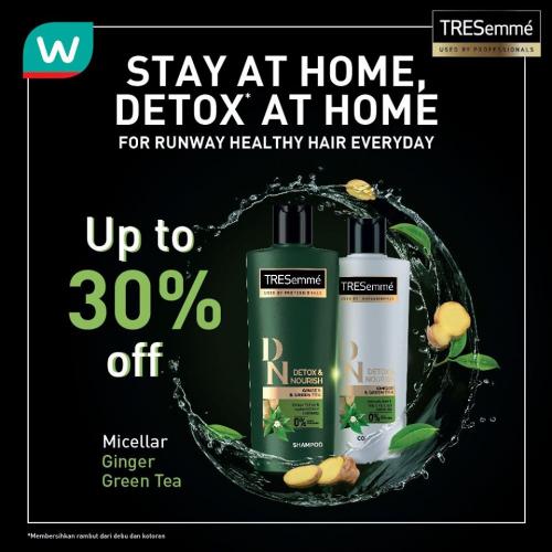 Watsons Online TRESemme Products Sale Up To 30% OFF (10 Apr 2020 - 16 Apr 2020) Watsons Online TRESemme Products Sale Up To 30% OFF (10 Apr 2020 - 16 Apr 2020)