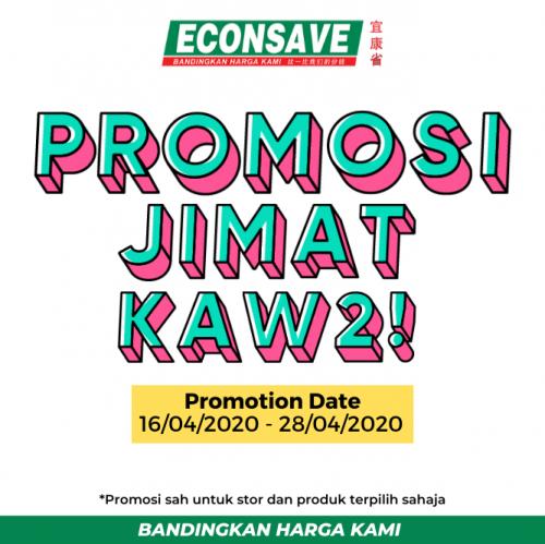 Econsave Jimat Kaw2 Promotion (16 Apr 2020 - 28 Apr 2020)