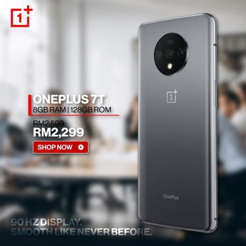 OnePlus 7T Series Promotion Up To RM500 Discount (13 Apr 2020 onwards) OnePlus 7T Series Promotion Up To RM500 Discount (13 Apr 2020 onwards)