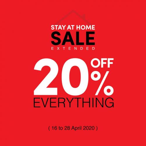 Trio Online Stay at Home Sale 20% OFF (16 Apr 2020 - 28 Apr 2020)