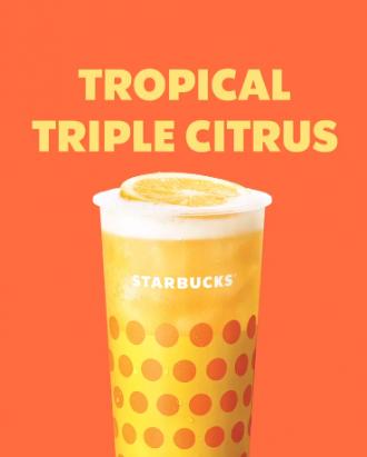 Starbucks Tropical Triple Citrus
