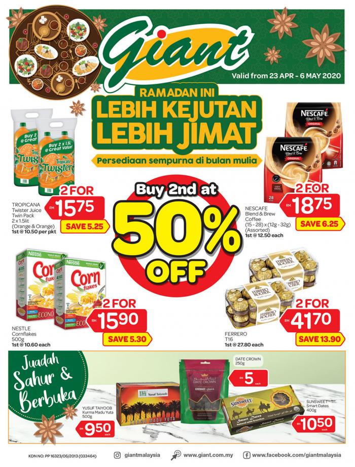 Giant Ramadan Promotion Catalogue (23 Apr 2020 - 6 May 2020)