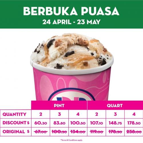 Baskin Robbins Ramadan Berbuka Puasa Promotion (24 Apr 2020 - 23 May 2020)