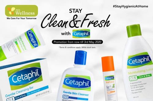 AEON Wellness Cetaphil Promotion (valid until 3 May 2020)
