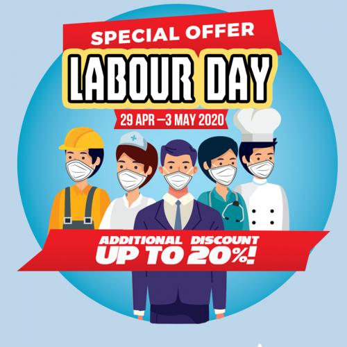 COURTS Labour Day Promotion (29 Apr 2020 - 3 May 2020)