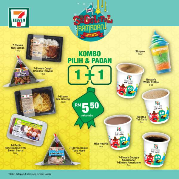 7 Eleven Seoul-ful Ramadan Kombo Pilih & Padan Promotion (valid until 24 May 2020)
