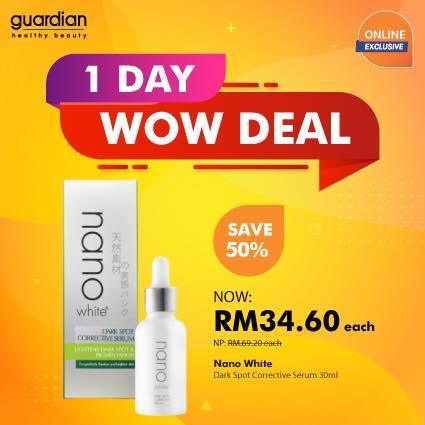 Guardian Online 1 Day Wow Deal Promotion (3 May 2020) Guardian Online 1 Day Wow Deal Promotion (3 May 2020)