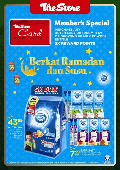 The Store Member Dutch Lady Promotion (7 May 2020 - 27 May 2020)