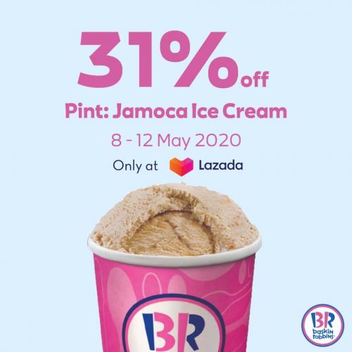 Baskin Robbins Ramadan 31% OFF Promotion on Lazada (8 May 2020 - 12 May 2020)