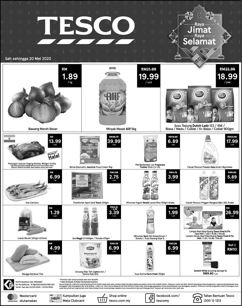 Tesco Hari Raya Promotion (14 May 2020 - 20 May 2020)