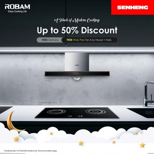 Senheng Robam Modern Cooking Promotion Up To 50% Discount