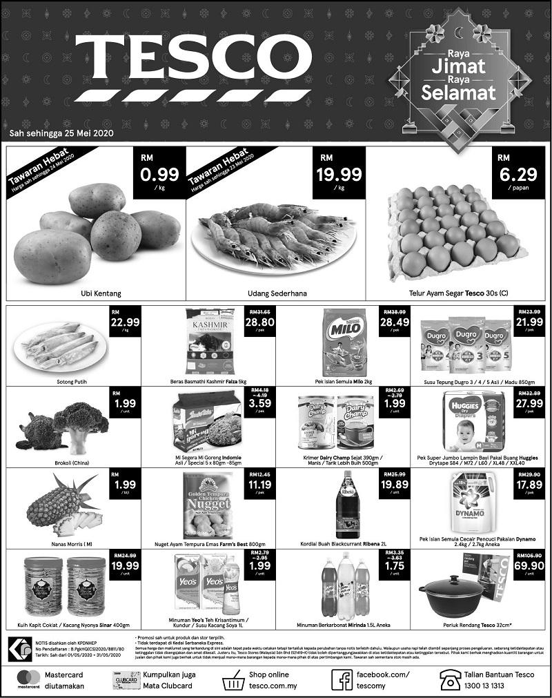 Tesco Hari Raya Promotion (22 May 2020 - 25 May 2020)