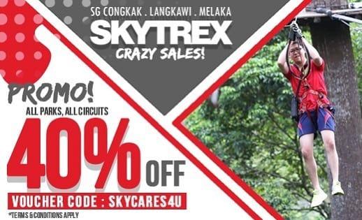 Skytrex Crazy Sales Up To 40% OFF (1 Jun 2020 - 31 Dec 2020)