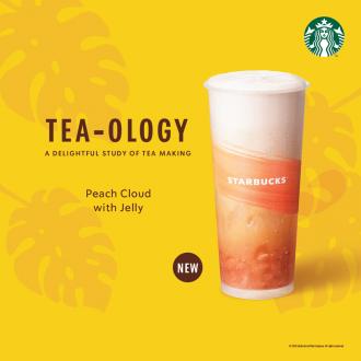 Starbucks Tea-Ology Peach Cloud with Jelly