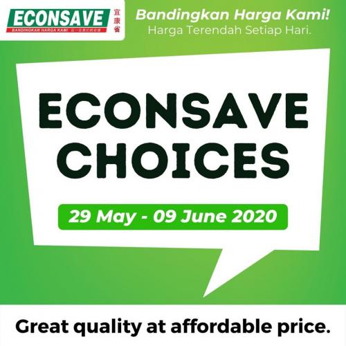 Econsave Choices Promotion (29 May 2020 - 9 Jun 2020)