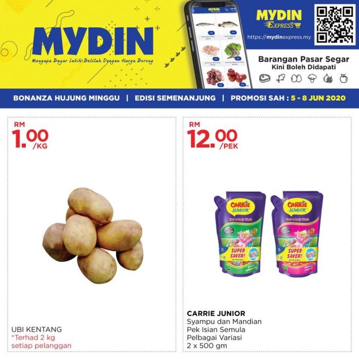 MYDIN Weekend Promotion (5 Jun 2020 - 8 Jun 2020)