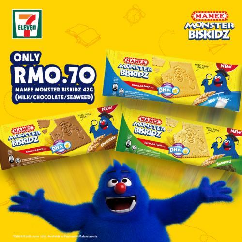 7 Eleven Mamee Monster Biskidz Promotion (valid until 30 Jun 2020) 7 Eleven Mamee Monster Biskidz Promotion (valid until 30 Jun 2020)