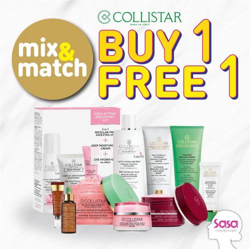 Sasa Collistar Buy 1 FREE 1 Promotion (valid until 30 Jun 2020)