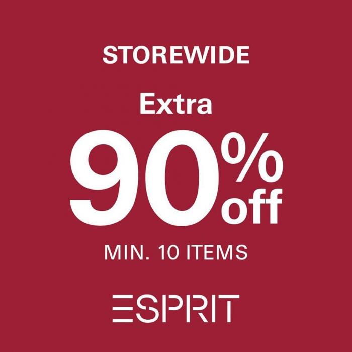 Esprit Special Sale at Johor Premium Outlets (6 June 2020 - 27 June 2020)