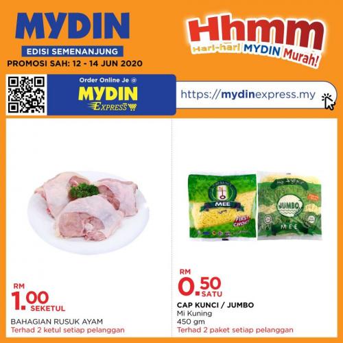 MYDIN Hari-Hari Murah Promotion (12 Jun 2020 - 14 Jun 2020)