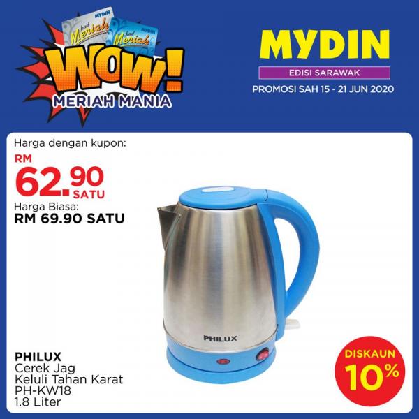 MYDIN Meriah Mania Coupons Promotion at Sarawak (15 Jun 2020 - 21 Jun 2020)