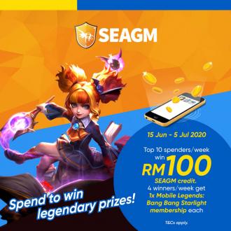 SEAGM Promotion with Touch 'n Go eWallet (15 June 2020 - 5 July 2020)