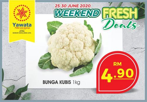Pasaraya Yawata Weekend Fresh Deals Promotion (25 Jun 2020 - 30 Jun 2020) Pasaraya Yawata Weekend Fresh Deals Promotion (25 Jun 2020 - 30 Jun 2020)