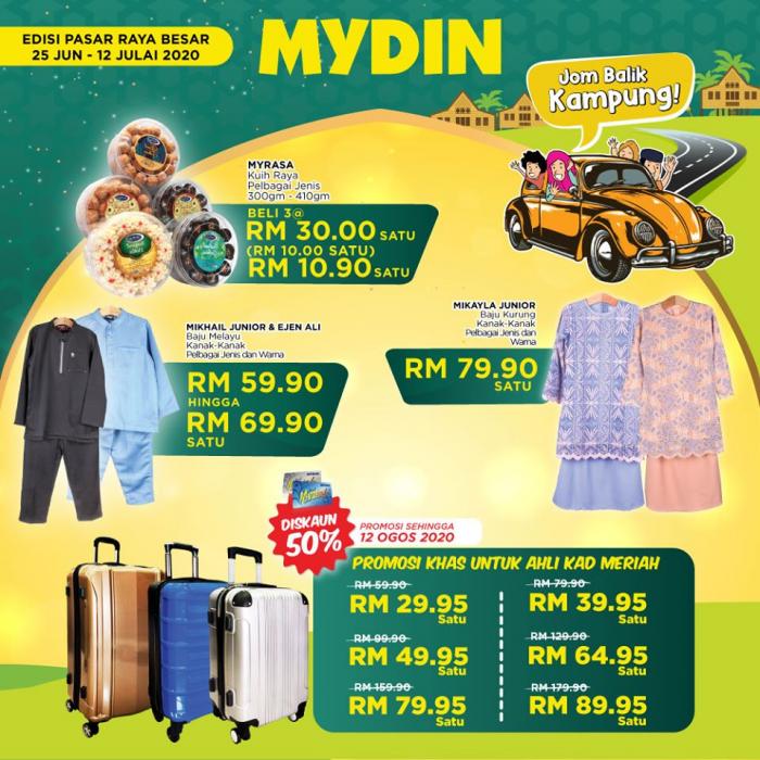 MYDIN Jom Balik Kampung Promotion (25 Jun 2020 - 12 Jul 2020)