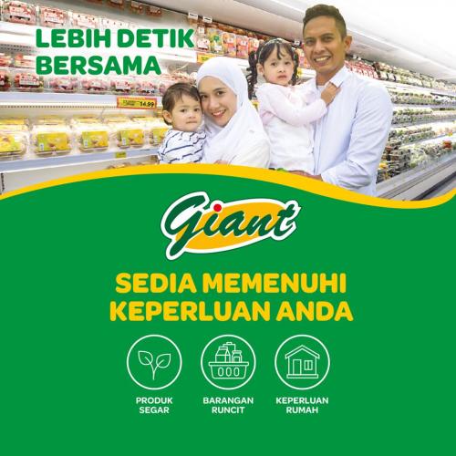 Giant 2nd @ 50% OFF Promotion (25 Jun 2020 - 8 Jul 2020)