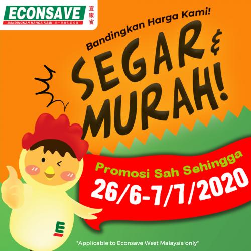 Econsave Segar & Murah Promotion (26 Jun 2020 - 7 Jul 2020)