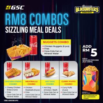 GSC RM8 Combos Sizzling Meal Deals Promotion