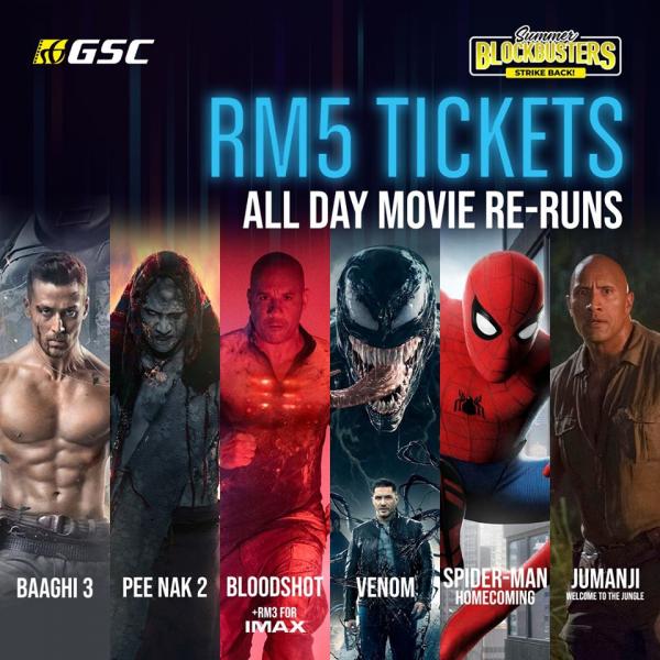 GSC RM5 Tickets Promotion (1 Jul 2020 - 29 Jul 2020)