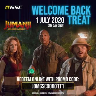 GSC Welcome Back Treat FREE Movie Promotion (1 July 2020)