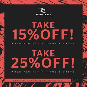 Rip Curl Special Sale at Genting Highlands Premium Outlets (1 July 2020 - 31 July 2020)