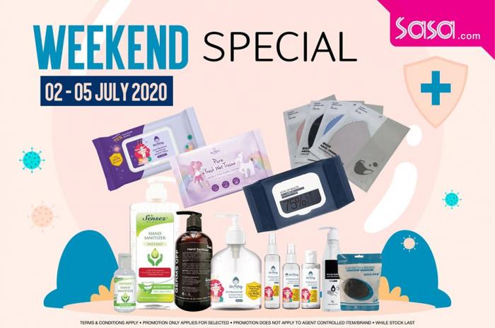 Sasa Weekend Special Sale (2 Jul 2020 - 5 Jul 2020)