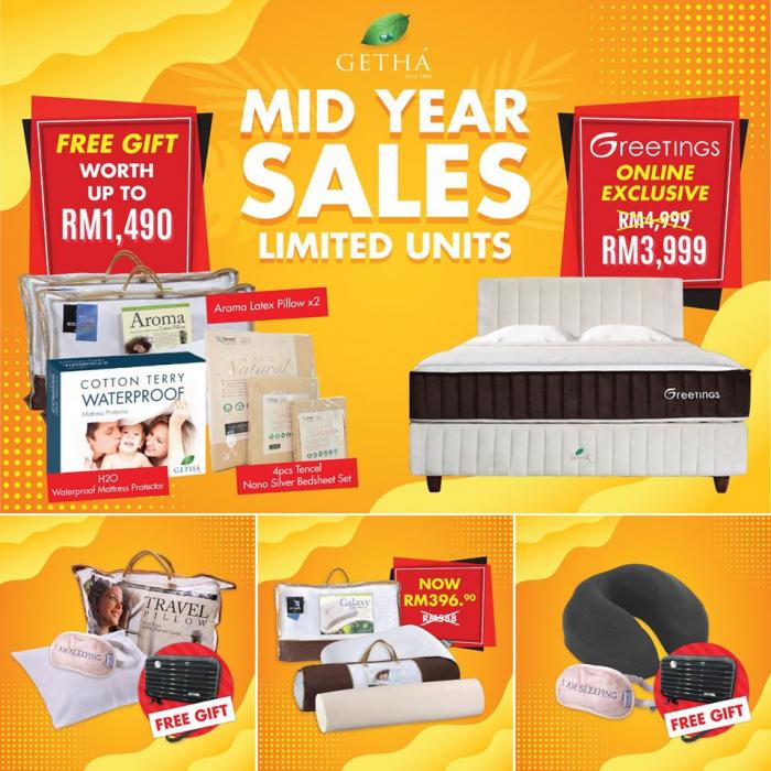 Getha Mid Year Sales (valid until 31 Jul 2020)