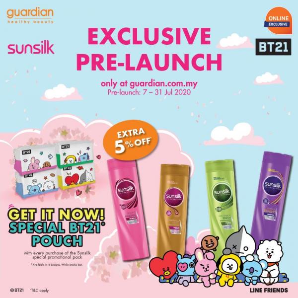 Guardian Sunsilk Pre-Launch Sale (7 Jul 2020 - 31 Jul 2020) Guardian Sunsilk Pre-Launch Sale (7 Jul 2020 - 31 Jul 2020)