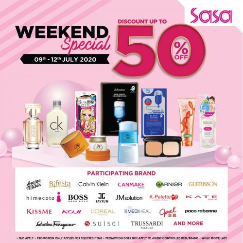 Sasa Weekend Special Sale Up To 50% OFF (9 Jul 2020 - 12 Jul 2020)