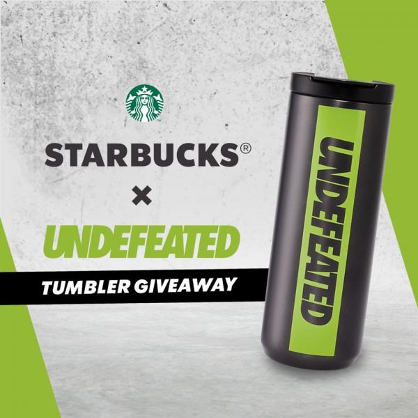 Starbucks FREE Undefeated Tumbler Promotion (20 Jul 2020 - 2 Aug 2020)