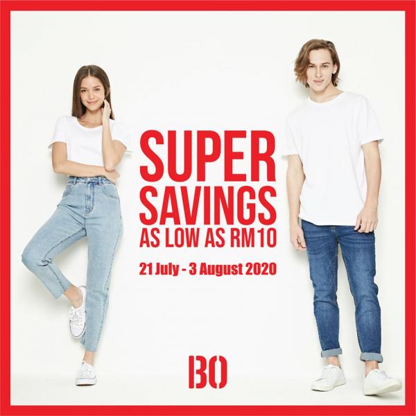 Brands Outlet Super Savings Sale As Low As RM10 (21 Jul 2020 - 3 Aug 2020)
