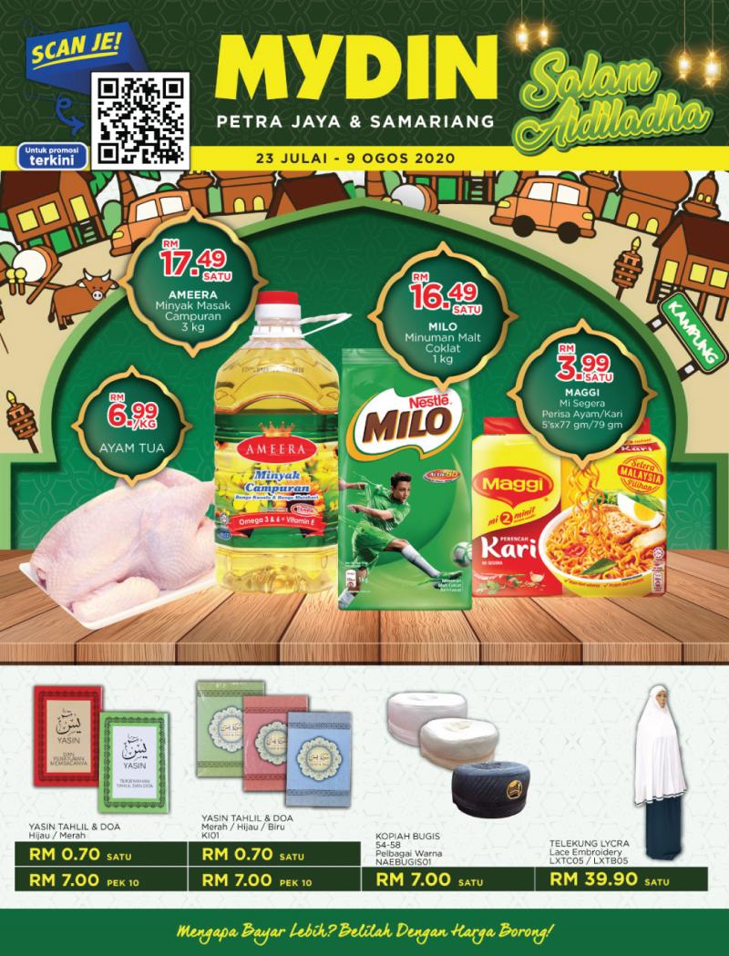 MYDIN Sarawak Hari Raya Haji Promotion Catalogue (23 Jul 2020 - 9 Aug 2020)