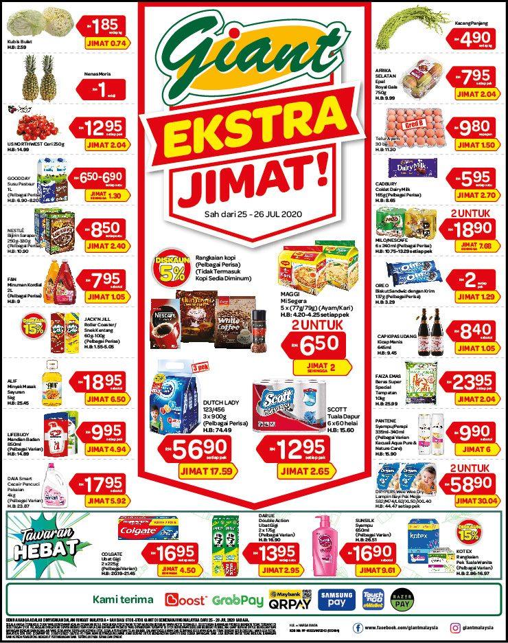 Giant Weekend Promotion (25 Jul 2020 - 26 Jul 2020)